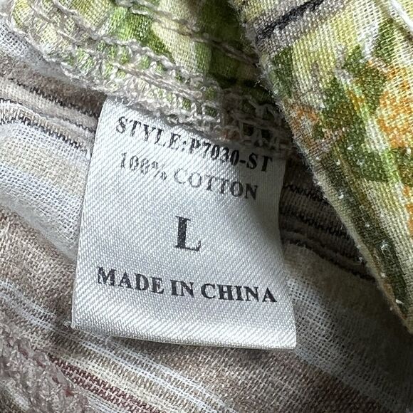 Miss Me Womens Size Large Multicolored Striped Cargo Bermuda Shorts 100% Cotton - Picture 14 of 15